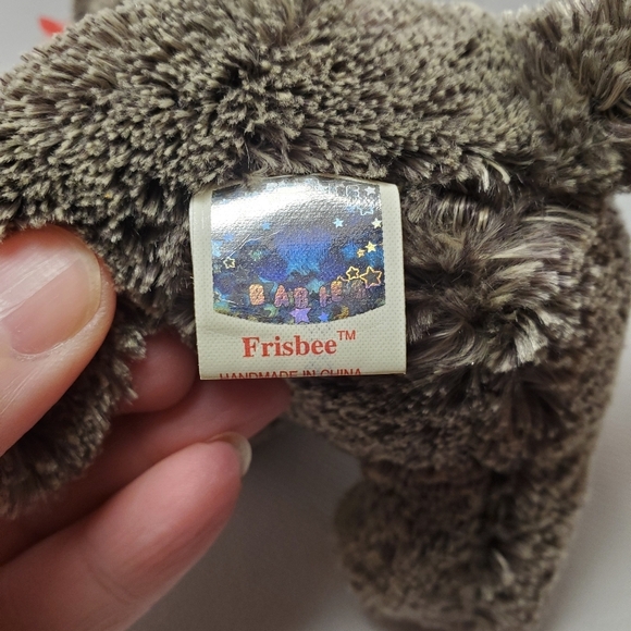 TY Beanie Baby - FRISBEE the Dog 5.5"...NEW with Mint Tags - Picture 6 of 6
